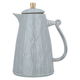 Al Saif Gallery porcelain thermos, 1 liter - gray product image 1
