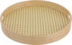 صينية تقديم خشب السيف غاليري، 5×35×35 سم - بني فاتح product image 1