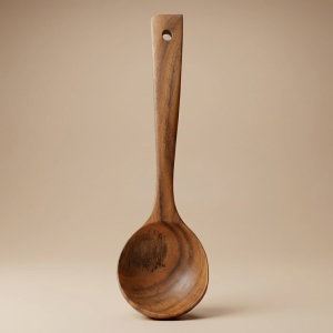 مغرفة خشب السيف غاليري، 10.5 بوصة - بني غامق product image