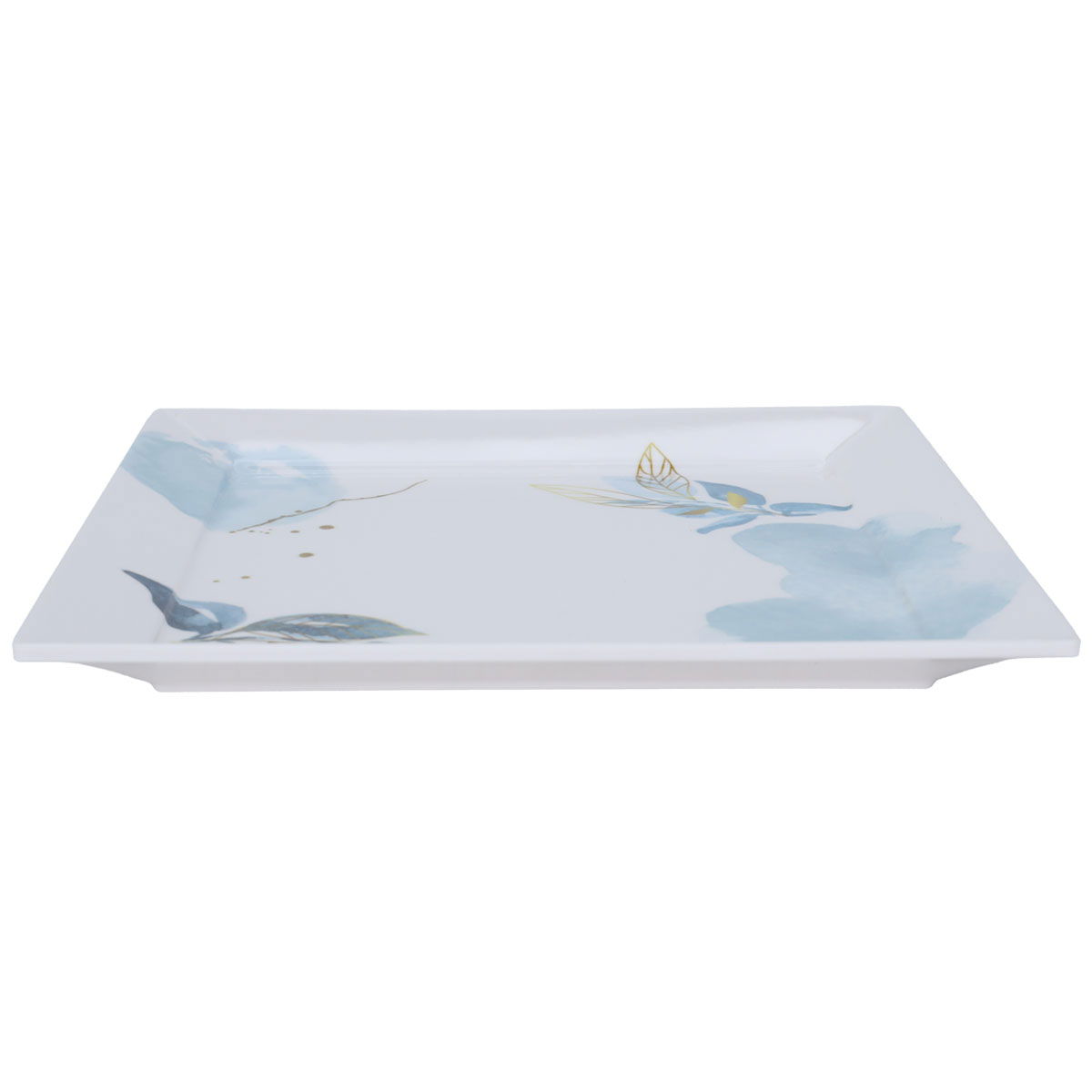 صينية تقديم بلاستيك السيف غاليري، 23×23×2 سم، مربع- أبيض product image