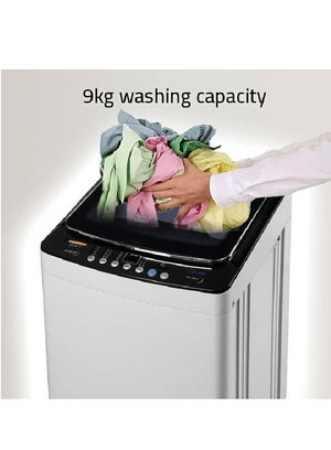 Arrow RO-10TLT Automatic Washing Machine, 9 kg, 8 Programs, LED Display - White product image 2