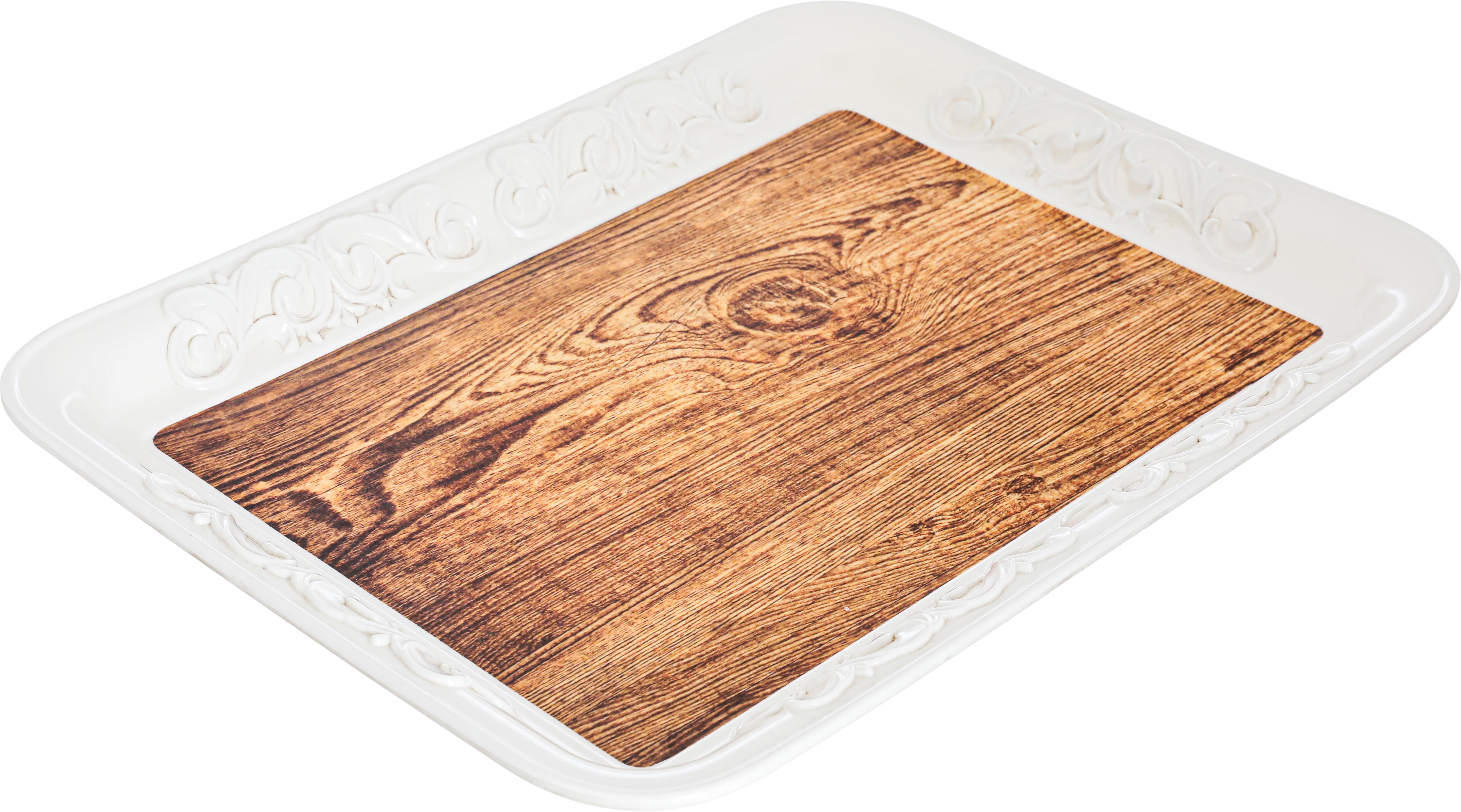 Tofaria Al Saif Gallery Melamine, Rectangle - Wooden product image 2