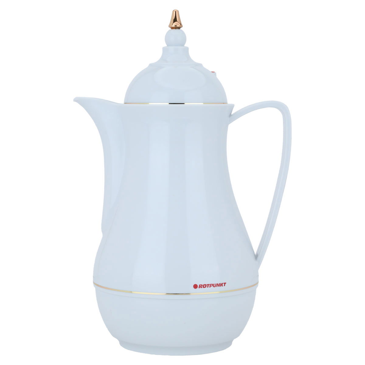 Rotpont thermos, 1 liter, glass inner container, plastic outer shell - light gray product image 1