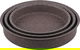 طقم صواني فرن جرانيت صافلون، 3 قطع - بني product image 1