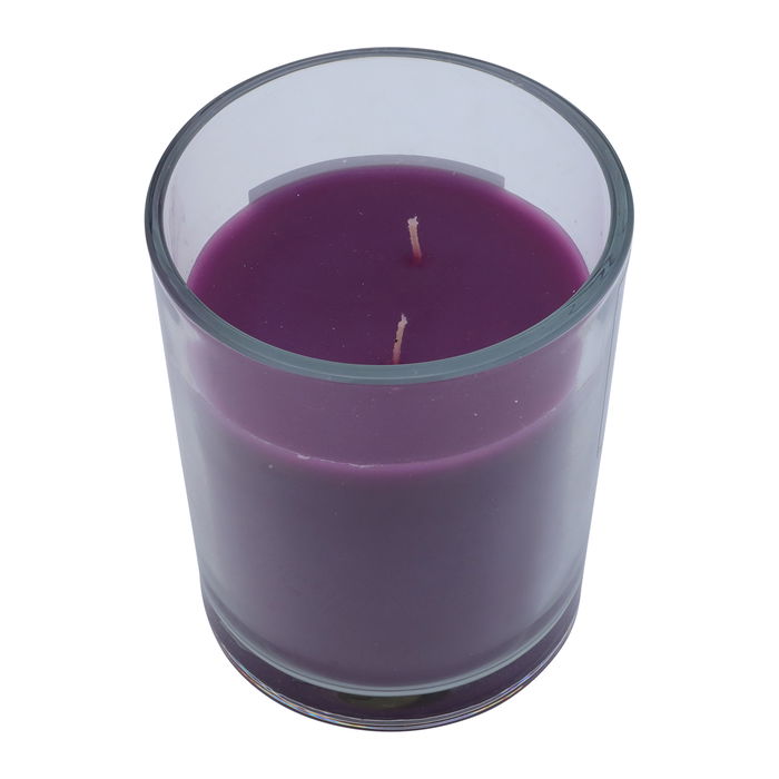 Al Saif Gallery Wax with plastic cup, cherry scent, 10x10x9 cm - Mauv product image 2