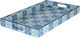 Al Saif Gallery wooden serving tofir, 12 x 20 x 2 cm, rectangle - blue product image 3