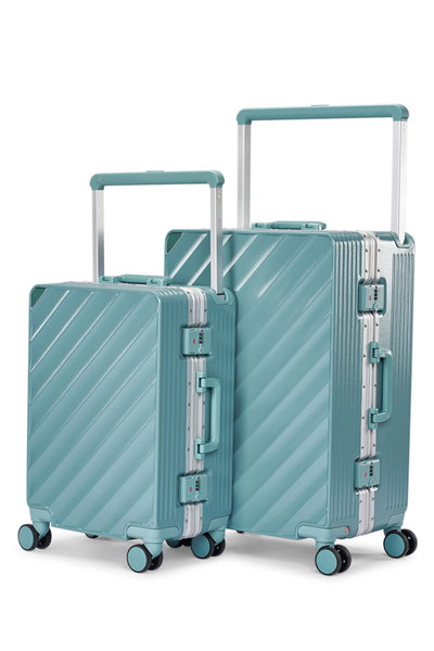 Limra LMA-1907 Polycarbonate Luggage Set, 2 Sizes, 4 Wheels - Blue product image 2