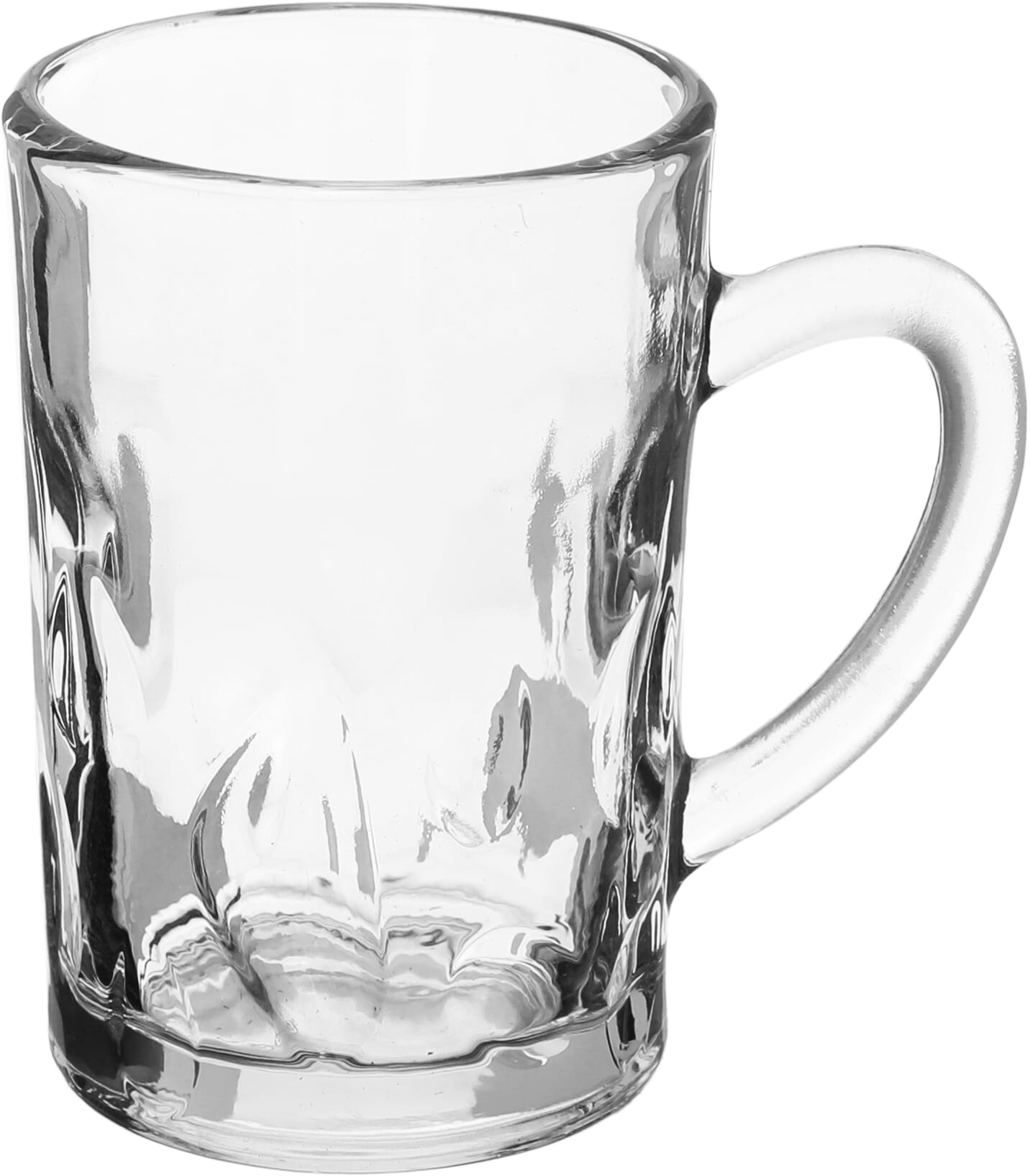 طقم بيالات شاي زجاج السيف غاليري، بيد، 6 قطعة - شفاف product image 2