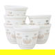 Al Saif Gallery porcelain coffee cup set, 12 pieces - white product image 2