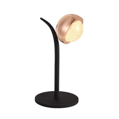Norco Modern Aluminum Glass Lamp, 6W, 3000K, 15x30cm - Black Beige product image 4