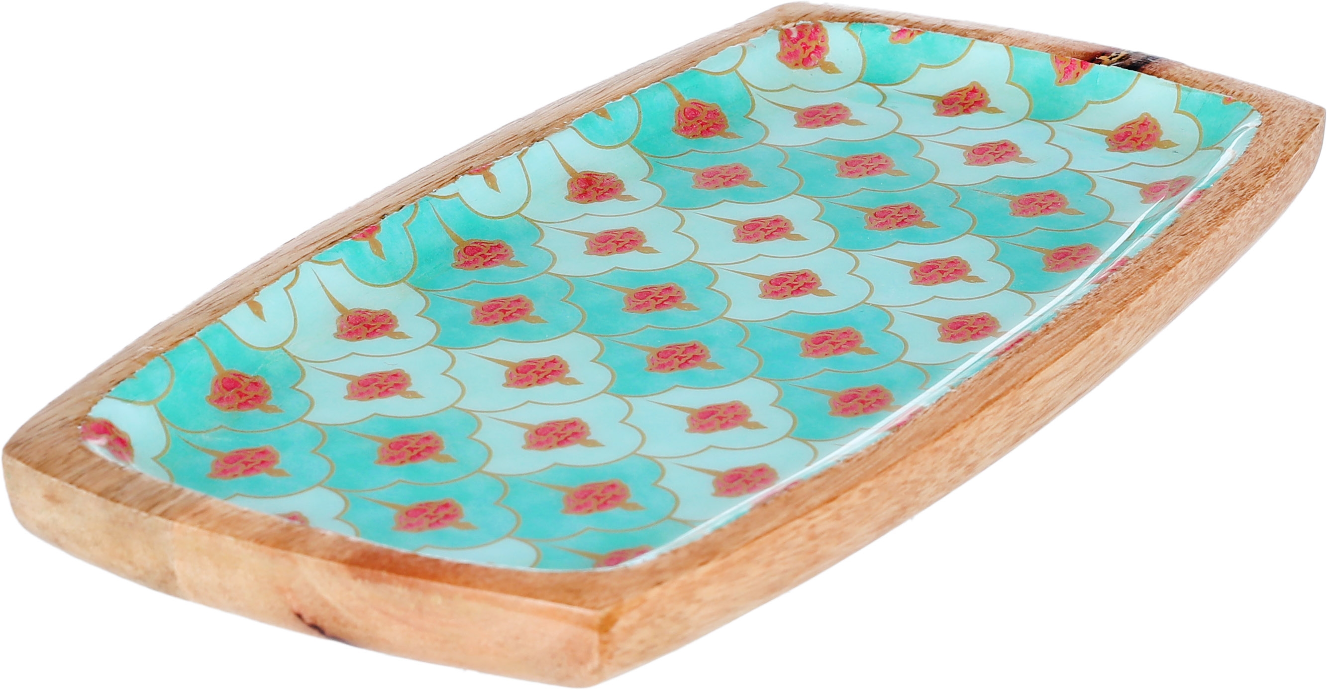 Al Saif Gallery Wooden Serving Set, 2 Pieces - Multicolor product image 5