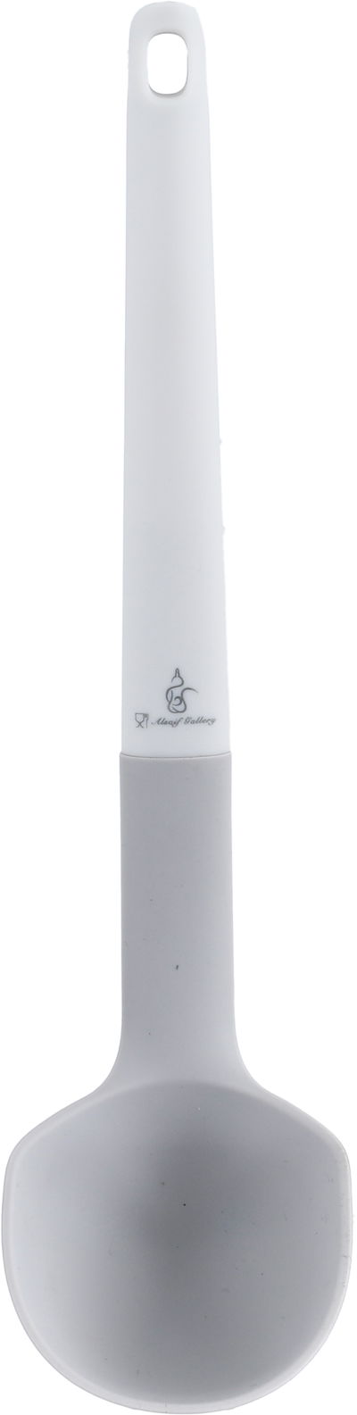 ملعقة تقليب طعام سيليكون السيف غاليري، 33×8 سم - رمادي فاتح product image 1