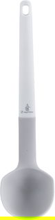 ملعقة تقليب طعام سيليكون السيف غاليري، 33×8 سم - رمادي فاتح product image 1