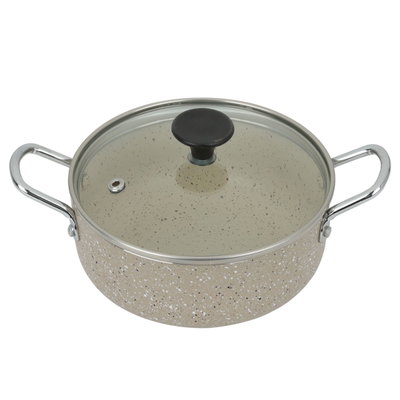 قدر طهي جرانيت السيف غاليري، 14 سم - بيج product image 3