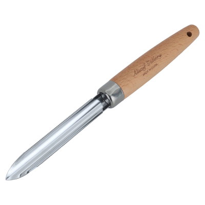 Kosa Steel corer with Wooden Handle fromAl Saif Gallery - Silver product image 2