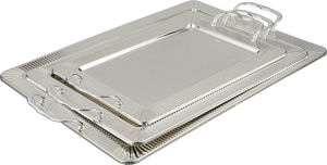 طقم طوفريات استيل السيف غاليري، 3 قطع - فضي product image