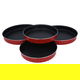طقم صواني تيفلون تيفال، 4 قطع - احمر product image 4