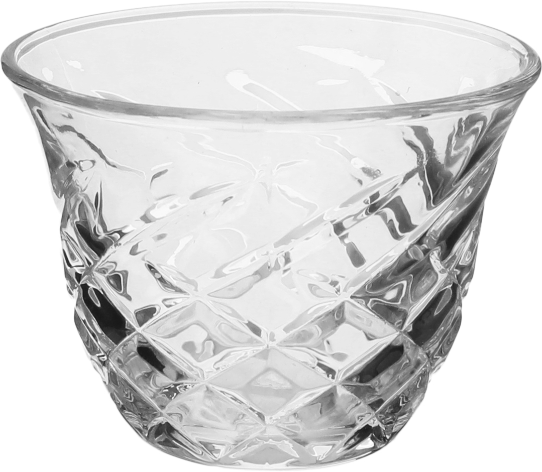 Eltaj Elzhaby Touch Glass Coffee Cup Set, 12 Pieces, 60 ml - Clear product image 2