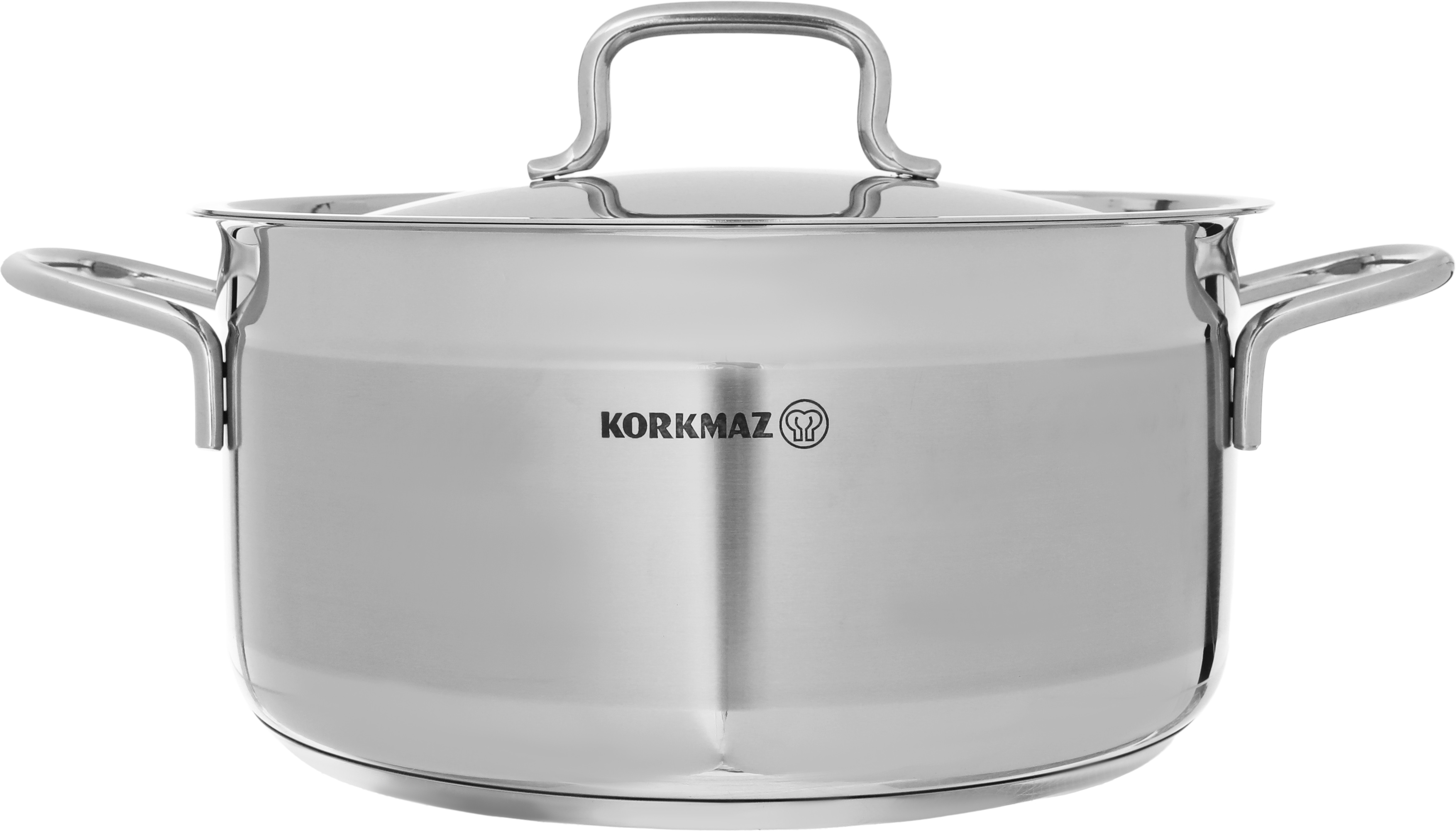 Korkmaz Alfa Steel Cookware Set, 9 Pieces - Silver product image 3
