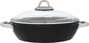 طقم قدور جرانيت فالز، 9 قطع، يد استيل - أسود product image 4