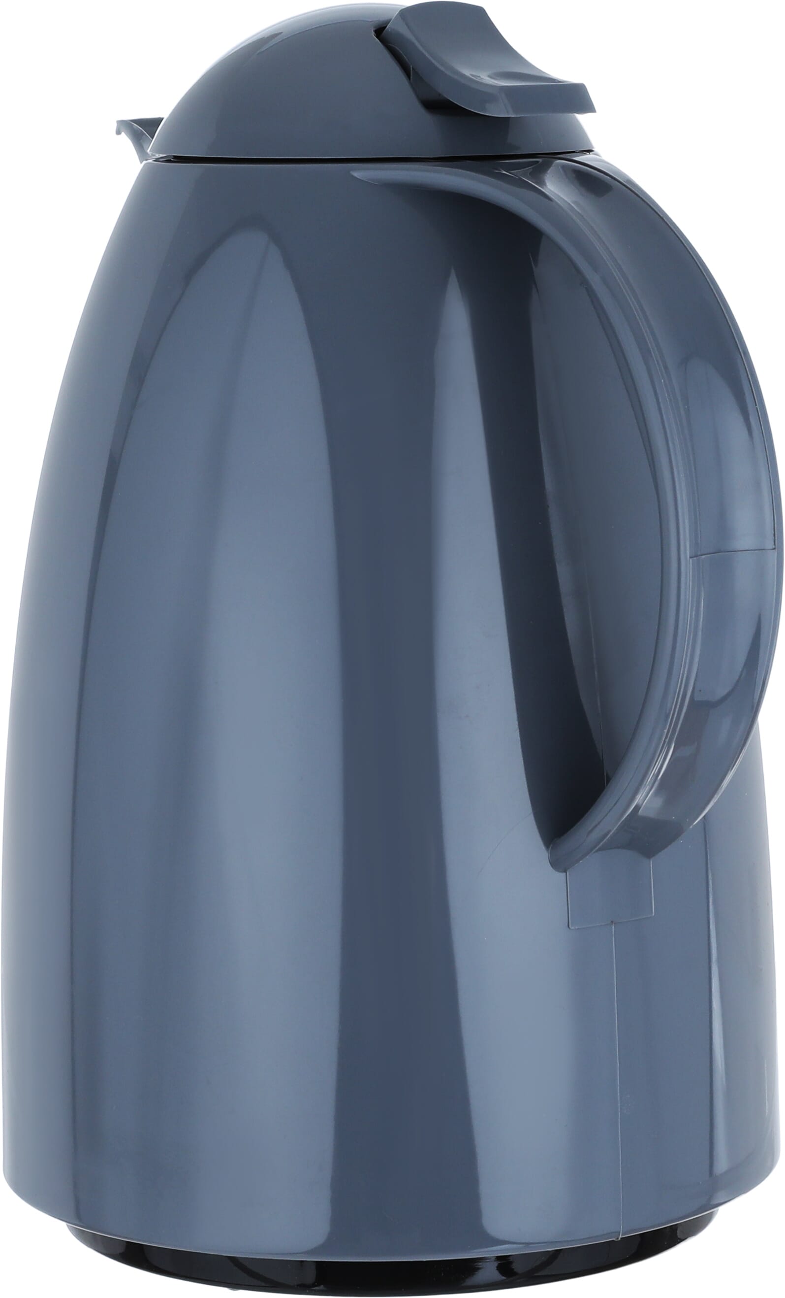 Deepa thermos, 1 liter, thermal glass inner shell, plastic outer shell - dark grey product image 3