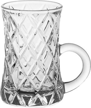 طقم بيالات زجاج  ماكس جلاس السيف غاليري ، منقوش، 6 قطع - شفاف product image 2