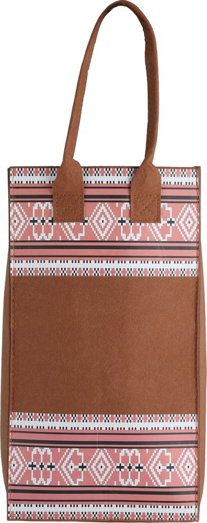 شنطة ترامس بوليستر السيف غاليري، 20x37 سم، نقش تراثي - متعدد الألوان product image