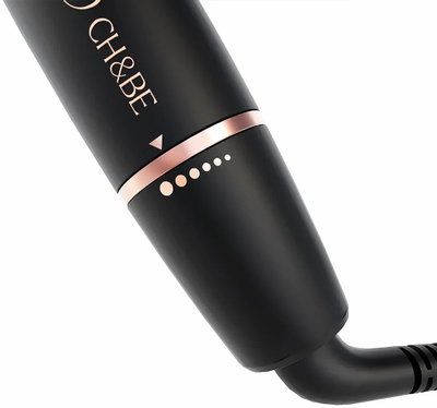 Cherry & Berry Rotating Hair Curler, Two-Way Rotation, 5 Heat Settings, CB-C05 - Black product image 5