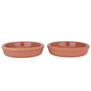 طقم صينية فخار السيف غاليري، قطعتين - بني product image 2