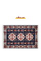 سجادة مجلس بوليستر سجادتي، 300×200 سم، نقشة صدف - أحمر product image 3