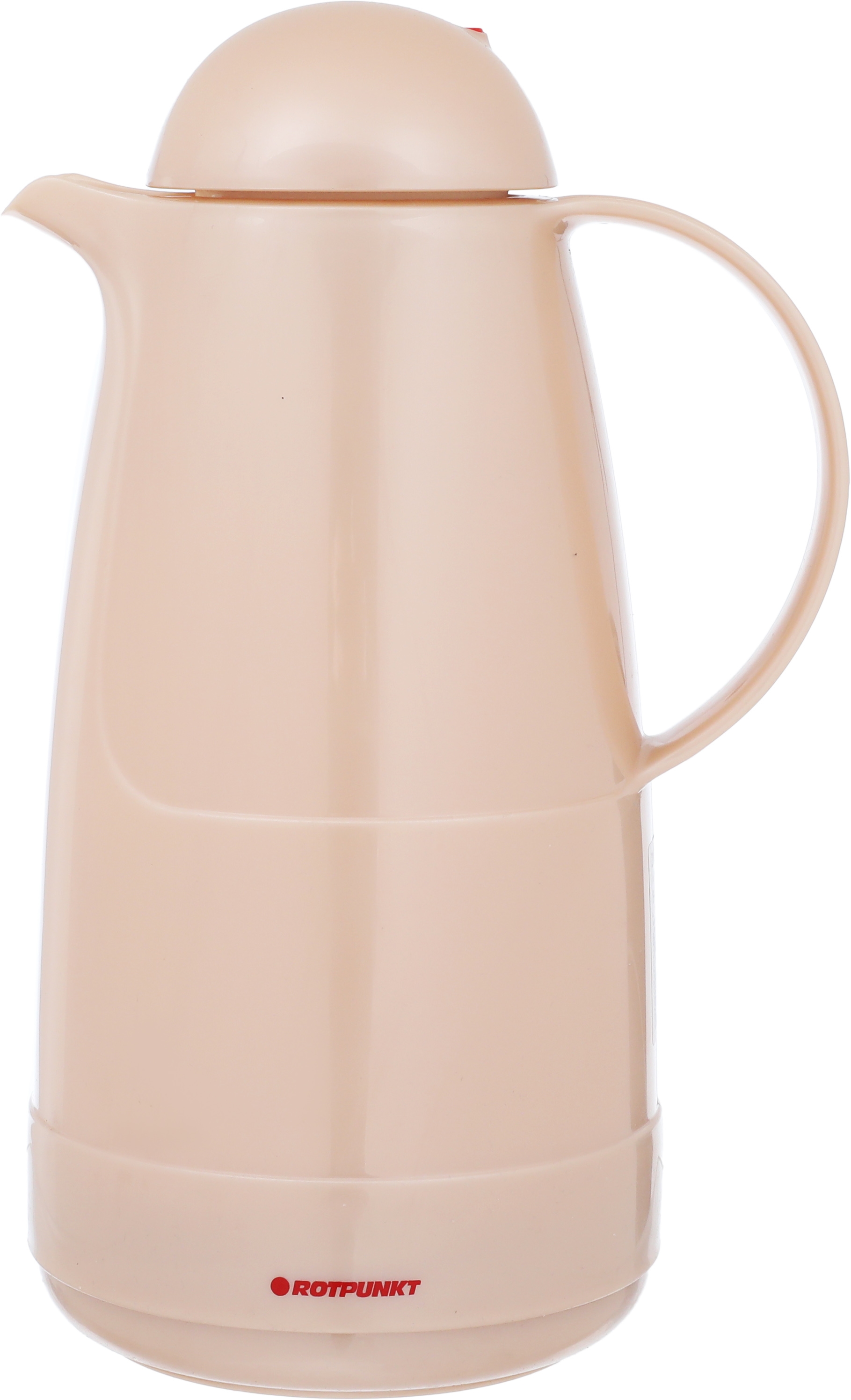 ترمس زجاج روتبونت، 1.5 لتر، هيكل خارجي بلاستيك - بيج غامق product image 1