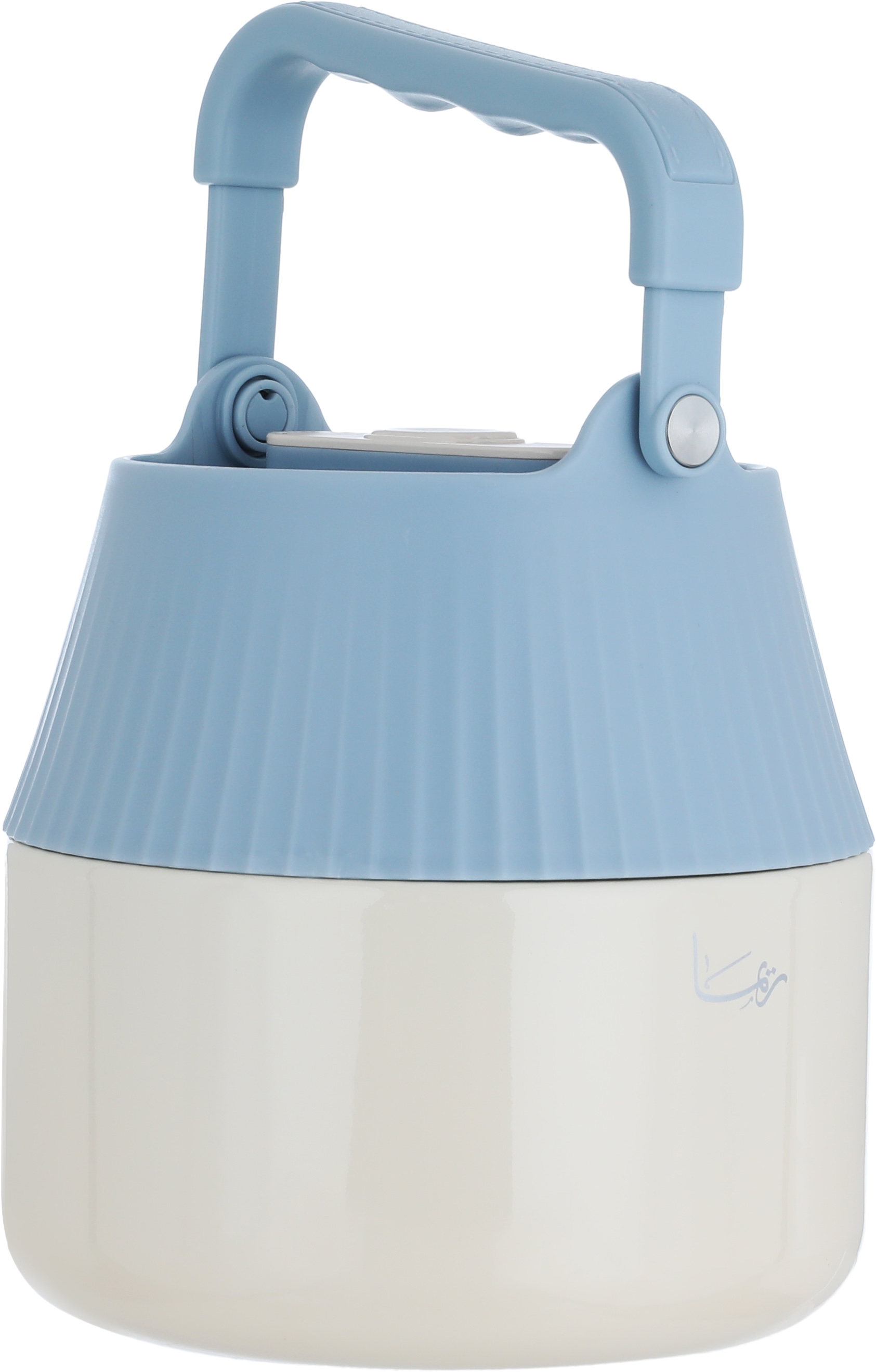 Reema Steel Al Saif Gallery Thermos, 1 liter - Sky Blue Beige product image 2