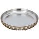 Al Saif Gallery steel dessert stand, 50 x 40 x 40 cm, circular - silver product image 2