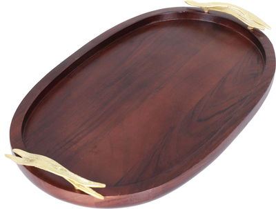 طوفرية تقديم خشب السيف غاليري، 7×16 سم، بيضاوي - خشبي product image 2