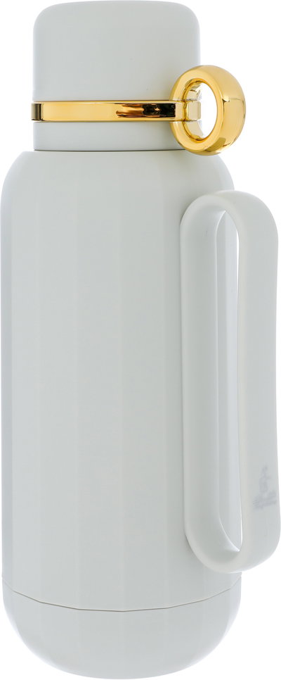 ترمس رحال تايملس، 1 لتر، حافظة داخلية زجاج حراري - رمادي فاتح product image 3