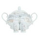 طقم سفرة بورسلان السيف غاليري، 70 قطعة - ابيض product image 3