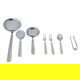 طقم ملاعق استيل السيف غاليري، بنقشة، 72 قطعة - فضي product image 4