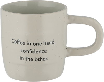 Al Saif Gallery Porcelain Mug, 380 ml, Light Beige - Light Beige product image 2