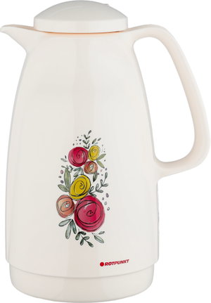 Rotpunkt 227 Plastic Thermos, 1.5 Liter, Glass Inner Container - Cream product image 2