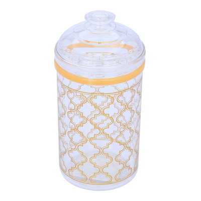 علبة بلاستيك السيف غاليري، 1350مل، دائري - ذهبي product image 3