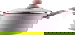 Rocky Granite Cookware Set with Glass Lid, 9 Pieces - Pink product image 2
