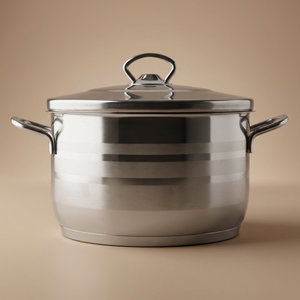 Safinox Stainless Steel Pot, 24 x 15 cm - Silver product image