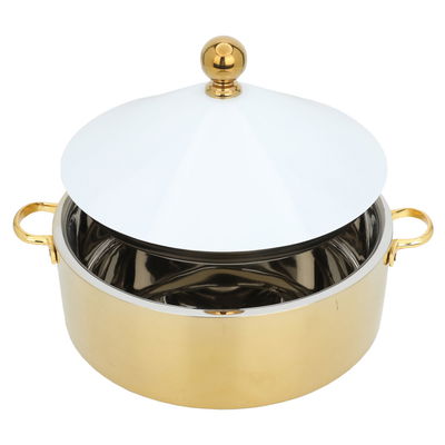 Al Saif Gallery Steel Food Keeper, 6 Liters - White Golden product image 2