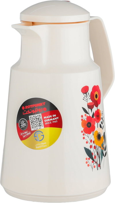 ترمس روتبونت، 1 لتر، حافظة داخلية زجاج - اوف وايت product image 4