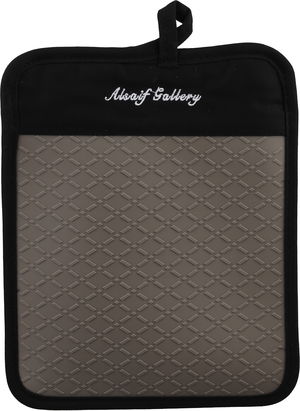 مساكة سيليكون السيف غاليري، مربع، 22x18 سم - كابتشينو اسود product image 2