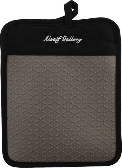 مساكة سيليكون السيف غاليري، مربع، 22x18 سم - كابتشينو اسود product image 2