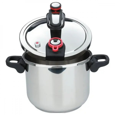 Volcano Steel Pressure Cooker, 10 Liter - Silver product image 3