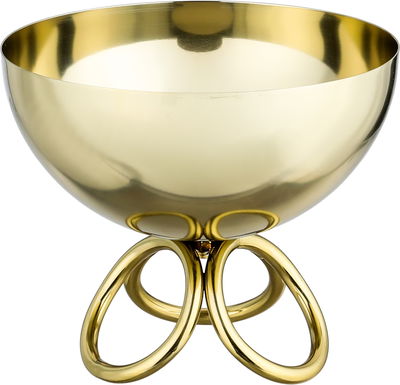 طقم مبخرة ستانلس استيل السيف غاليري، 27x14x1.8 سم، طوفرية بيضاوي، علبة بخور - ذهبي أسود product image 6