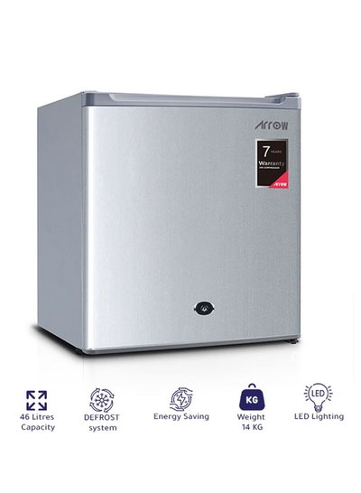 ثلاجة ميني بار ديفروست ارو، 46 لنر، 1.6 قدم، RO1-69L - فضي product image 2