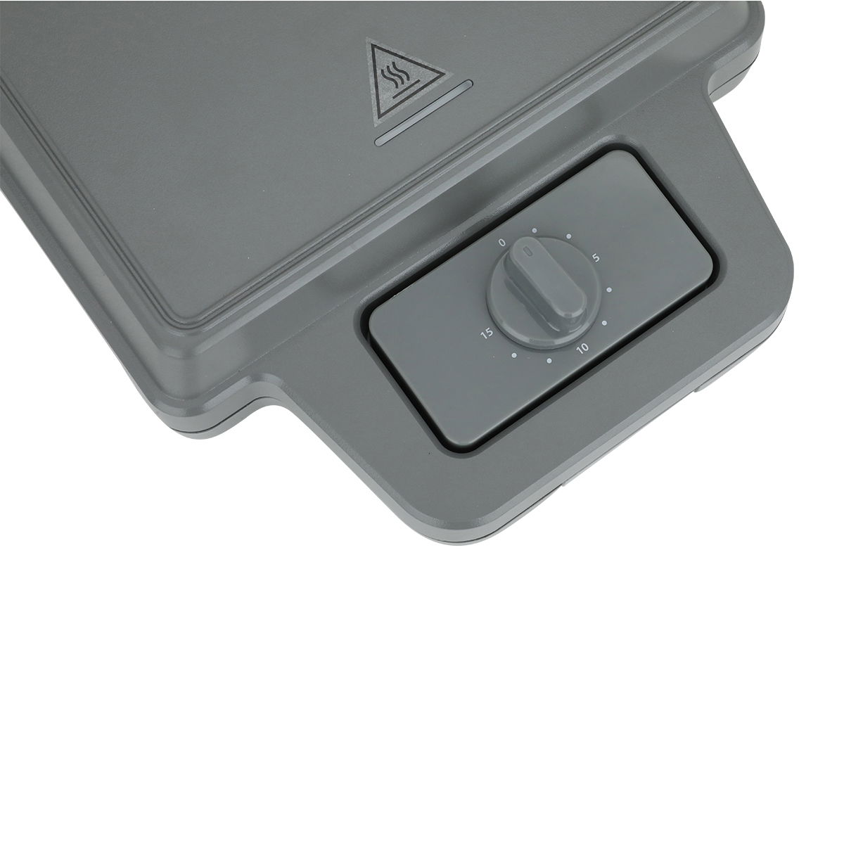Edison Sandwich And Waffle Maker, 800 Watt, 2×1 - Dark Grey product image 2
